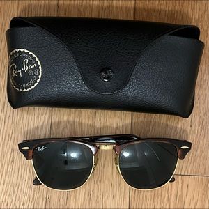 Ray Ban Clubmaster Classic Polarized Sunglasses